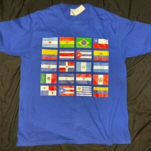 Latin flags T shirt